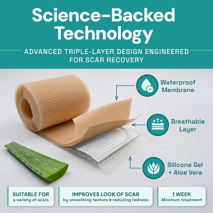 ScarFlex™ - Silicone Scar Tape